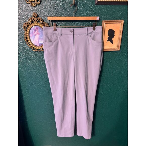 Lululemon City Sleek 5 Pocket 7/8 Pant Rhino Grey Sz 10 - Picture 1 of 4